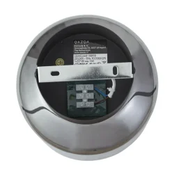 Moderne Deckenleuchte schwarz mit Rauchglas - Stiklo