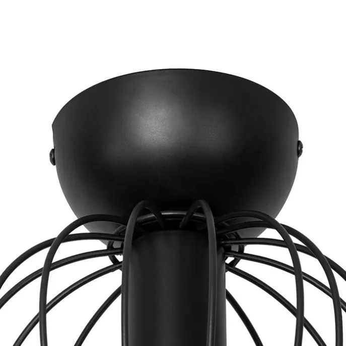 Moderne Deckenleuchte Schwarz Draht - Palica