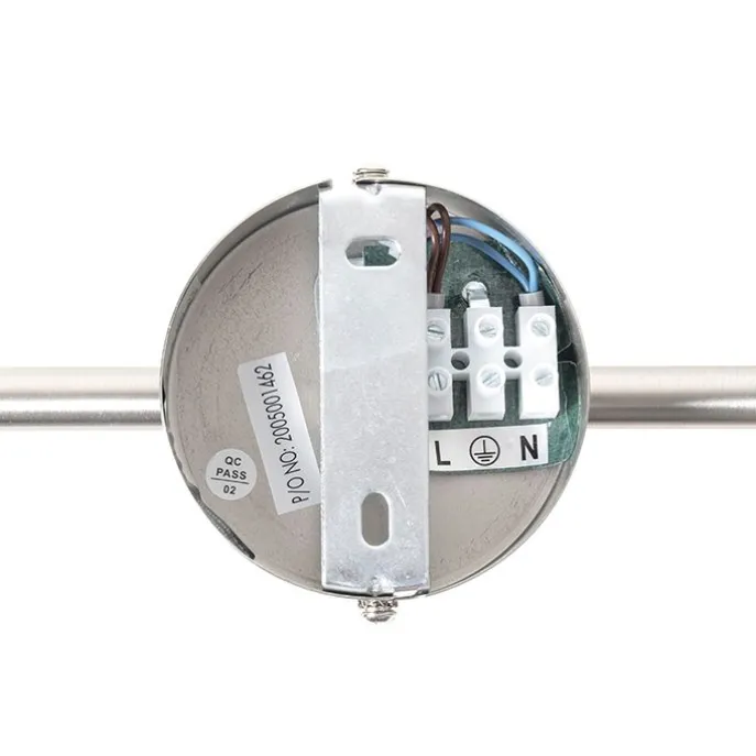 Moderne Deckenleuchte Stahl 2-flammig verstellbar - Jeana