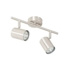 Moderne Deckenleuchte Stahl 2-flammig verstellbar - Jeana