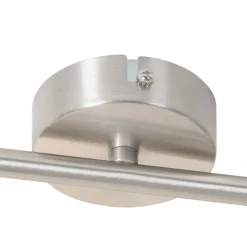 Moderne Deckenleuchte Stahl 2-flammig verstellbar - Jeana