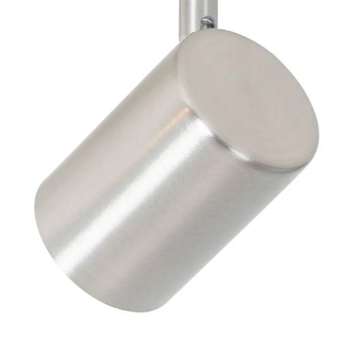 Moderne Deckenleuchte Stahl 2-flammig verstellbar - Jeana