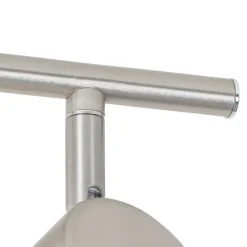 Moderne Deckenleuchte Stahl 2-flammig verstellbar - Jeana