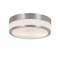 Moderne Deckenleuchte Stahl 28 cm IP44 - Flavi