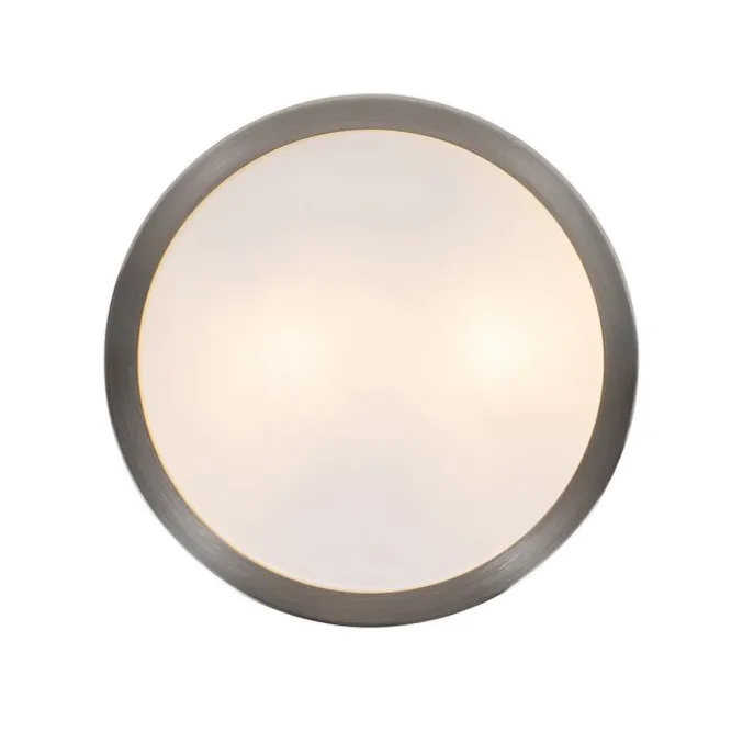 Moderne Deckenleuchte Stahl 28 cm IP44 - Flavi