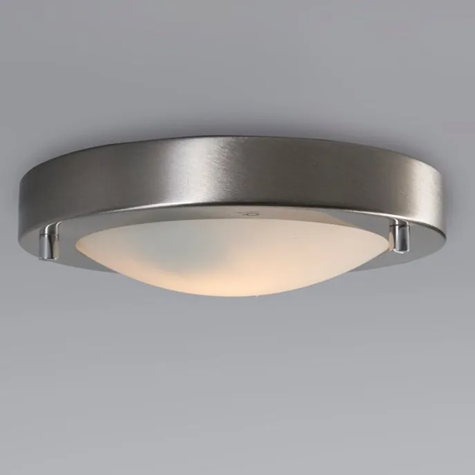 Moderne Deckenleuchte Stahl IP44 - Yuma 18