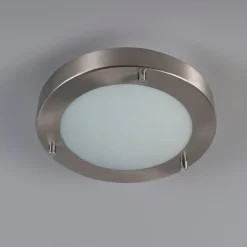 Moderne Deckenleuchte Stahl IP44 - Yuma 18