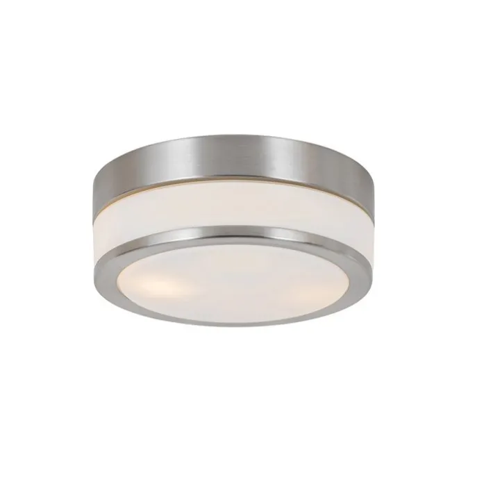 Moderne Deckenleuchte Stahl 23 cm IP44 - Flavi