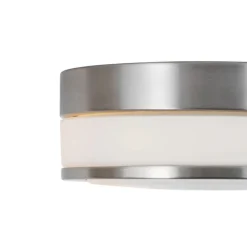 Moderne Deckenleuchte Stahl 23 cm IP44 - Flavi