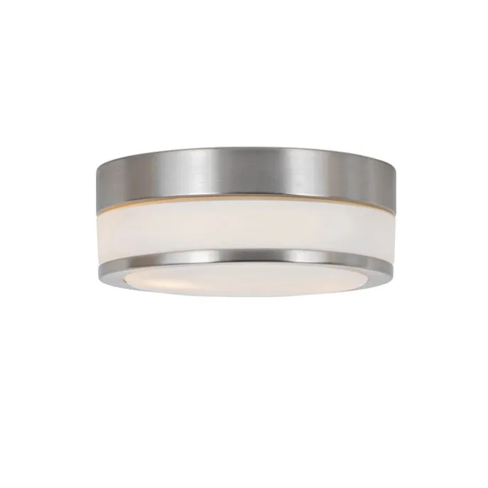 Moderne Deckenleuchte Stahl 23 cm IP44 - Flavi