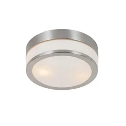 Moderne Deckenleuchte Stahl 23 cm IP44 - Flavi