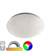 Moderne Deckenleuchte weiß mit Sterneffekt inkl. LED - Bex