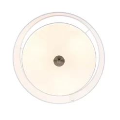 Moderne Deckenleuchte weiß 50 cm 3-flammig - Drum Duo