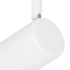 Moderne Deckenleuchte weiß 5-flammig verstellbar quadratisch - Jeana