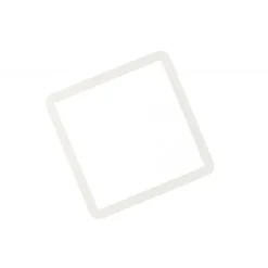 Moderne Deckenleuchte weiß 40cm quadratisch inkl. LED 3-stufig dimmbar IP44 - Steve