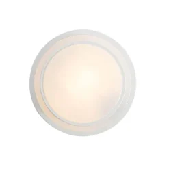 Moderne Deckenleuchte weiß 25 cm IP44 - Walden