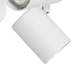 Moderne Deckenleuchte weiß 4-flammig verstellbar quadratisch - Jeana