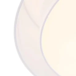 Moderne Deckenleuchte weiß 50 cm 3-flammig - Drum Duo