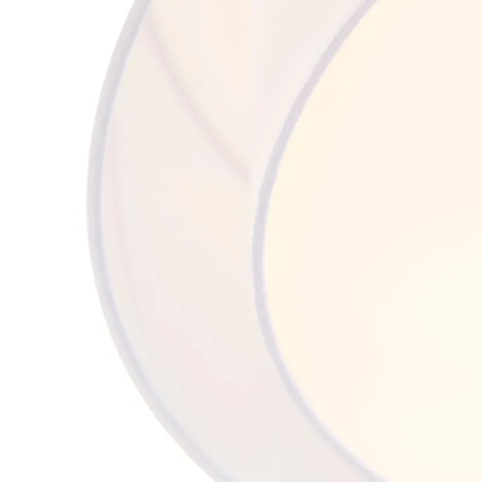 Moderne Deckenleuchte weiß 50 cm 3-flammig - Drum Duo