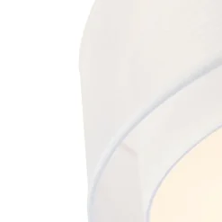 Moderne Deckenleuchte weiß 50 cm 3-flammig - Drum Duo