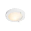 Moderne Deckenleuchte weiß 18 cm IP44 - Yuma
