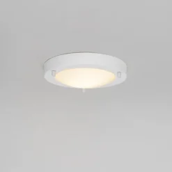 Moderne Deckenleuchte weiß 18 cm IP44 - Yuma