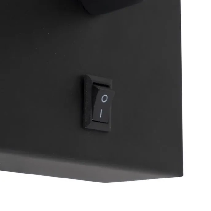 Moderne flexible Wandleuchte schwarze LED - Flex