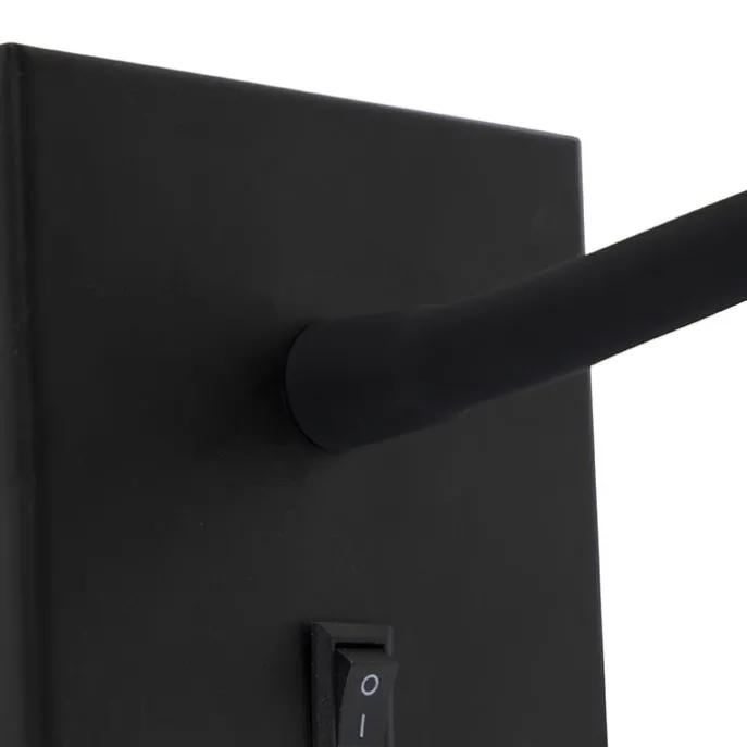 Moderne flexible Wandleuchte schwarze LED - Flex