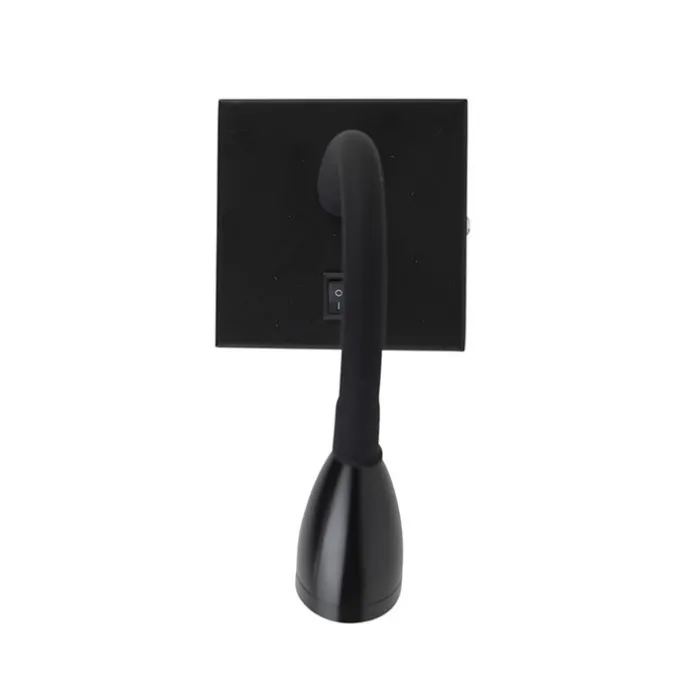 Moderne flexible Wandleuchte schwarze LED - Flex