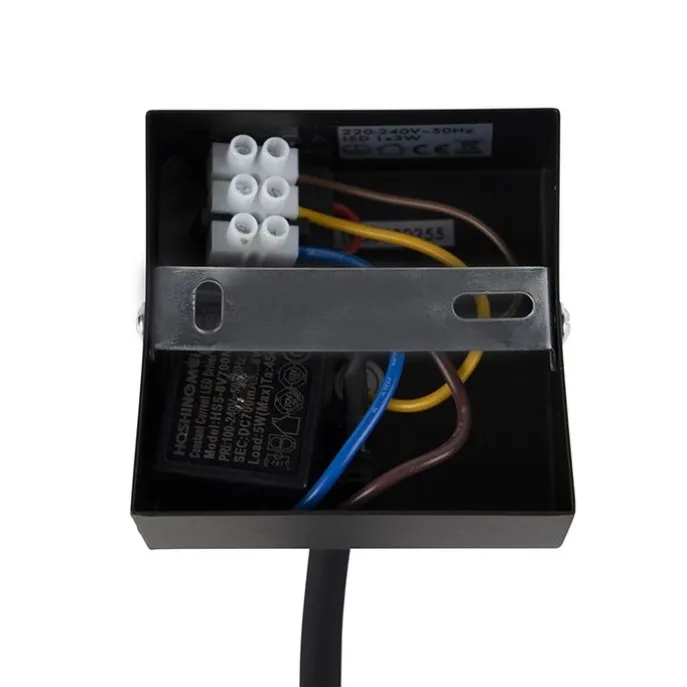 Moderne flexible Wandleuchte schwarze LED - Flex