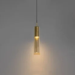Moderne goldene Pendelleuchte für 1-phasiges Schienensystem - Iconic Lloyd