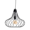 Moderne hanglamp zwart - Iggy