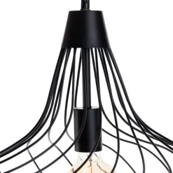 Moderne hanglamp zwart - Iggy
