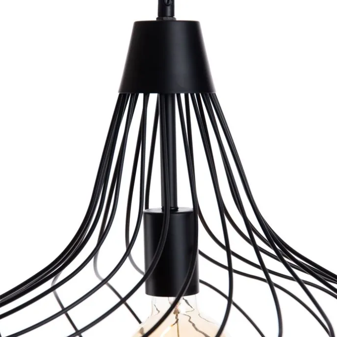 Moderne hanglamp zwart - Iggy