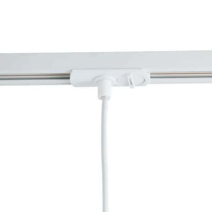 Moderne Hängelampe Beige mit Weiß für 1-Phasen-Schienensystem - Iconic Frini