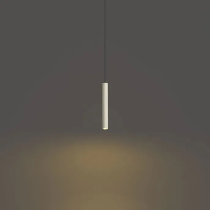 Moderne Hängelampe Beige mit Schwarz für Schienensystem 1-phasig - Iconic Frini