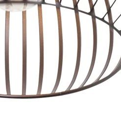 Moderne Hängelampe braun 38 cm - Sapphira