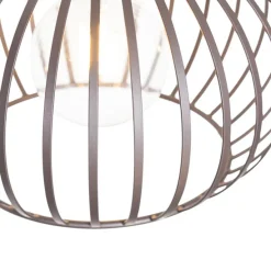 Moderne Hängelampe braun 3-flammig - Sapphira