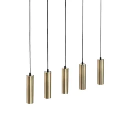 Moderne Hängelampe Bronze 5-flammig - Jeana
