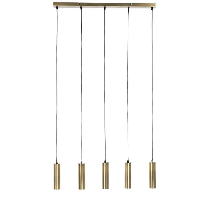 Moderne Hängelampe Bronze 5-flammig - Jeana
