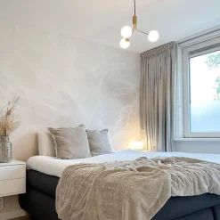 Moderne Hängelampe Gold mit Opalglas 3-flammig - Coby