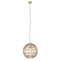 Moderne Hängelampe Messing 42 cm - Bolti