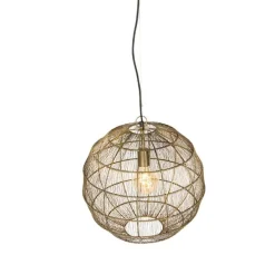 Moderne Hängelampe Messing 42 cm - Bolti