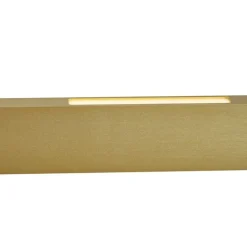 Moderne Hängelampe Messing inkl. LED 3-Stufen-Dimmbar Easylift - Straight