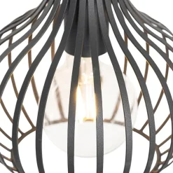 Moderne Hängelampe schwarz 4-Licht - Sapphira