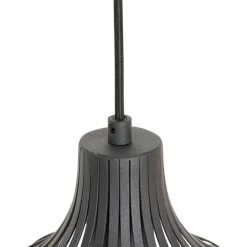 Moderne Hängelampe schwarz 4-Licht - Sapphira