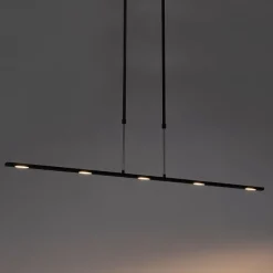 Moderne Hängelampe schwarz inkl. LED Dimmbar - Bold