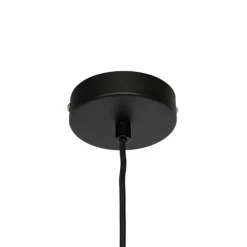 Moderne Hängelampe Schwarz mit Betonschirm - Nick