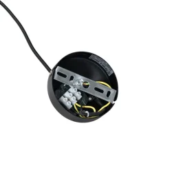 Moderne Hängelampe Schwarz mit Betonschirm - Nick