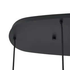 Moderne Hängelampe Schwarz 6-flammig - Biles